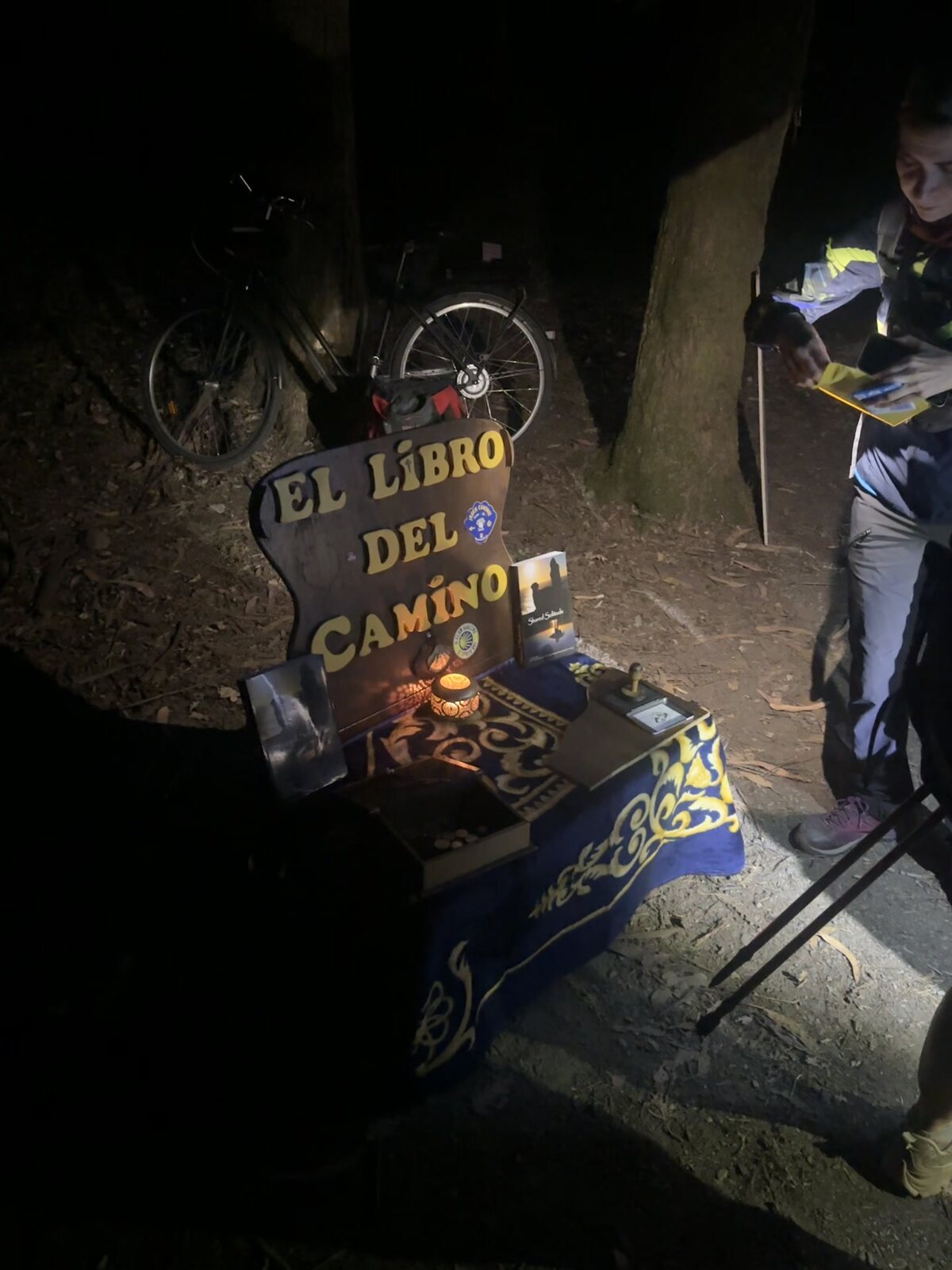 林子裡點著燈的 EL LIBRO DEL CAMINO