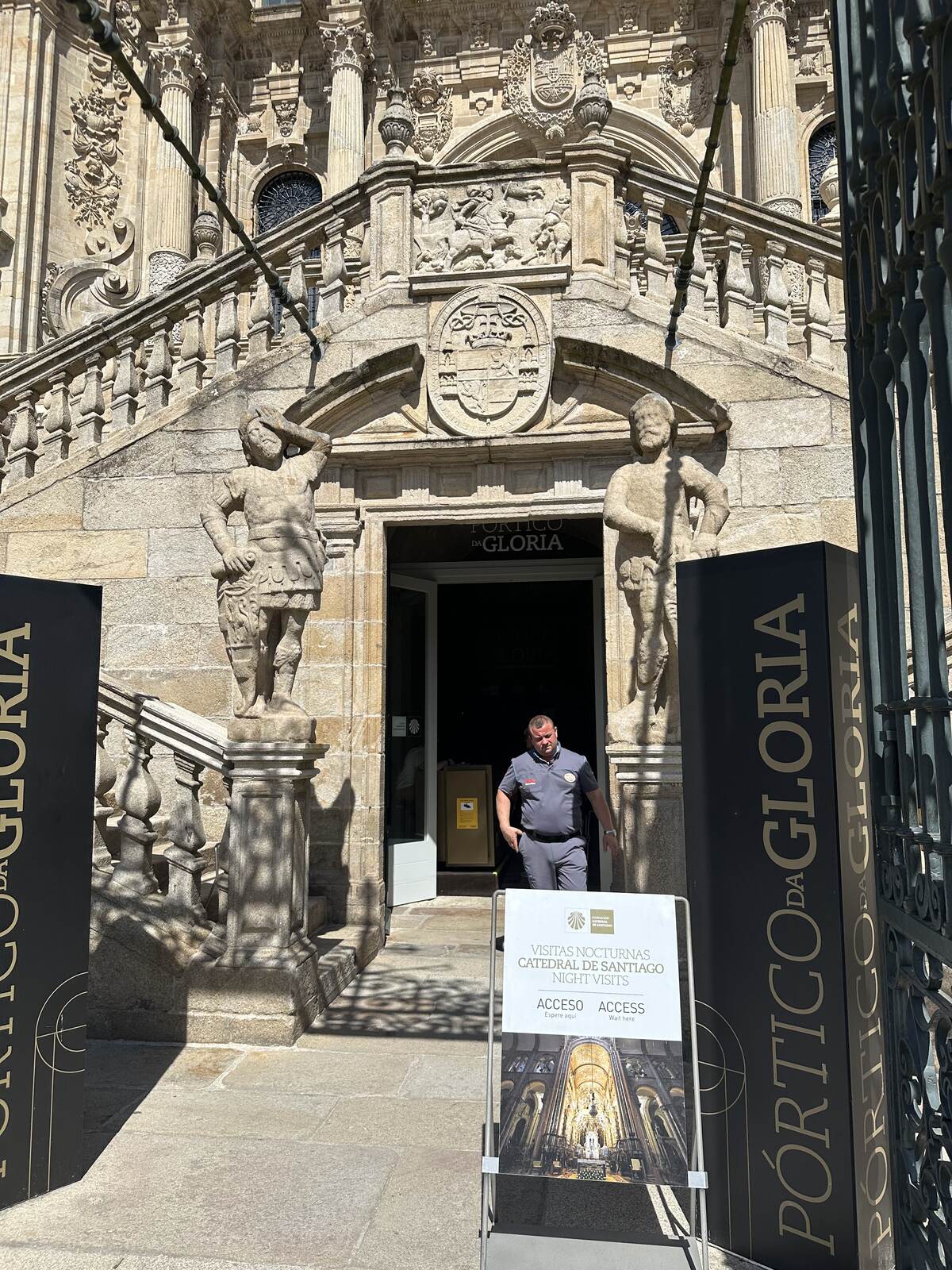 PÓRTICO DA GLORIA 的入口
