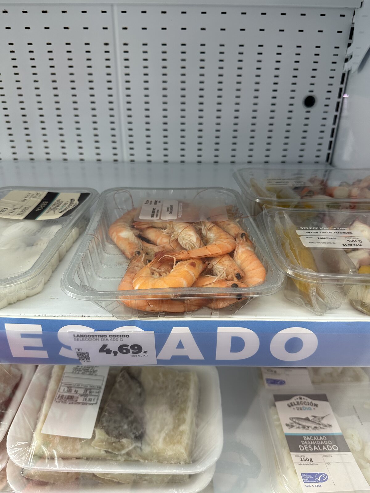 超市的蝦子